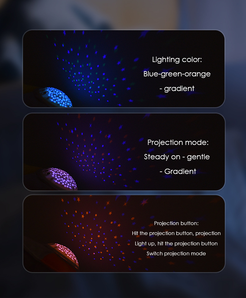 Bear Star Night Light